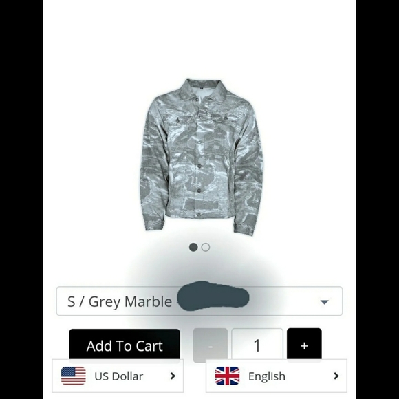 Kito Wares Cherub marble jacket - Picture 2 of 6